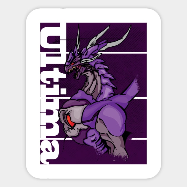 Ultima Sticker by Beanzomatic